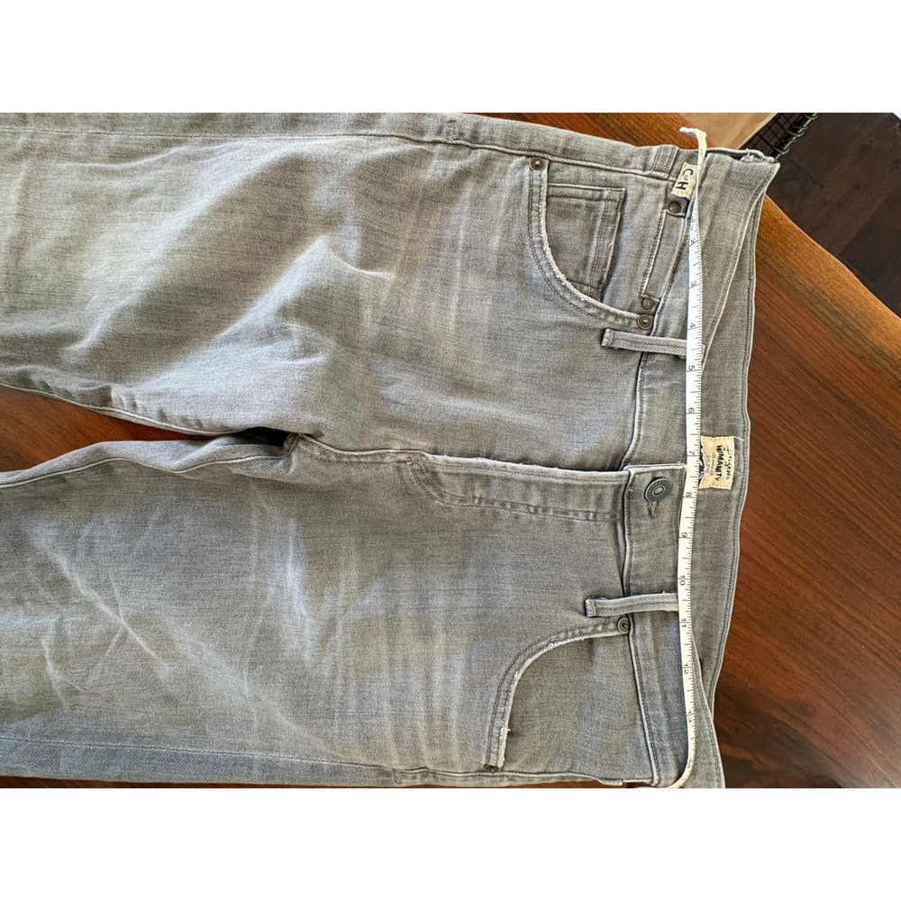 Citizens of Humanity Womens Grey Distressed Emerson Straight Leg Jeans Size 29 - Picture 3 of 9